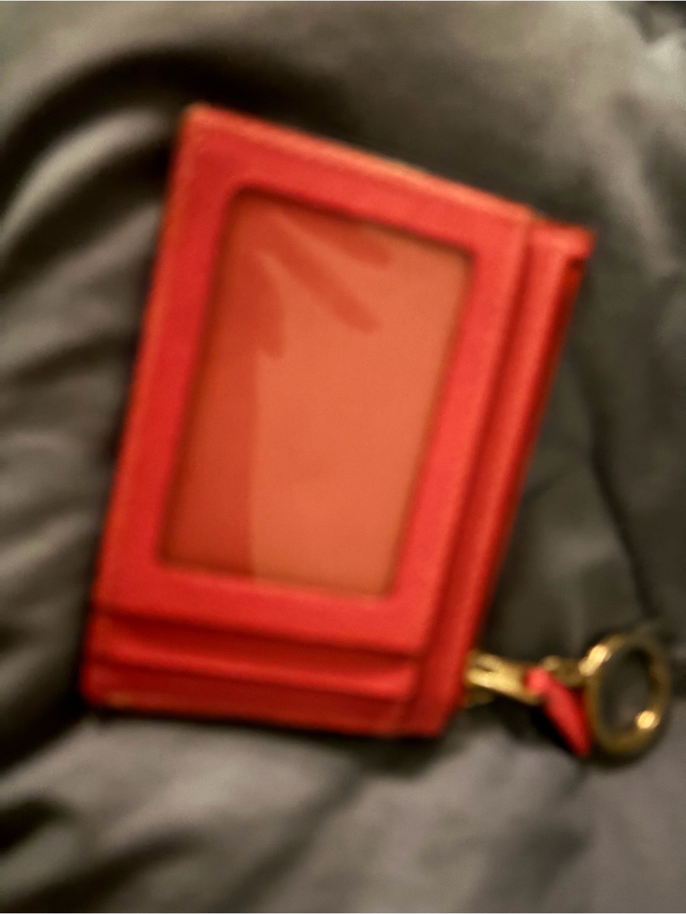 Kate Spade Keychain change purse; as is